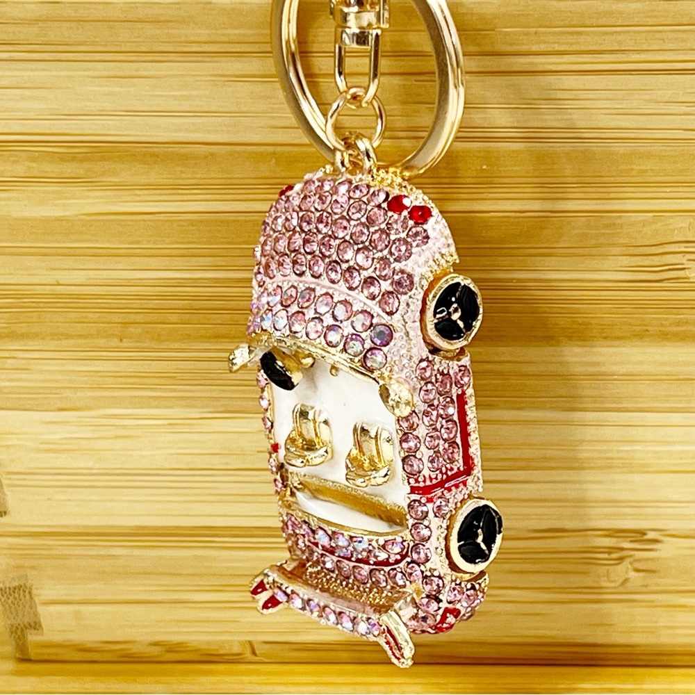 Luxury Bling Car Keychain | Rhinestone Crystal Key Ring - Picture 14 of 14